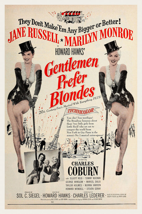 Gentlemen prefer blondes