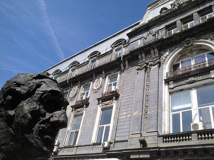 Blue skies over Bucharest